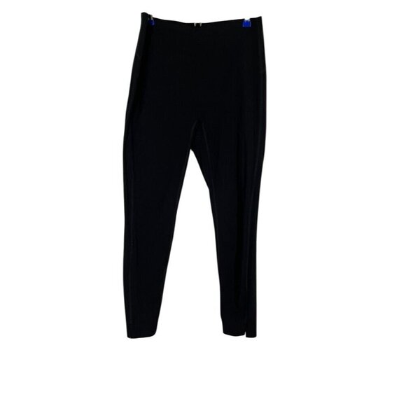 Spanx Pant Women XL Black Pull On Leggings Active Yoga Neutral Minimalist Soft - Picture 1 of 14